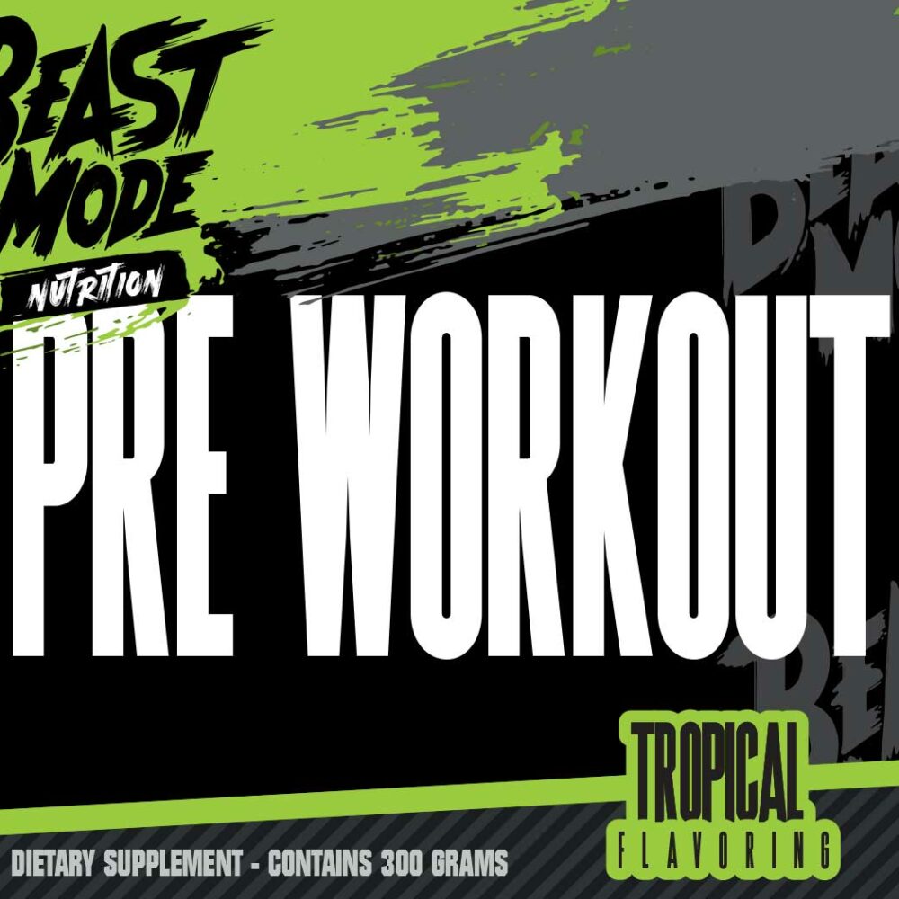 BM Nutrition - Beast Mode Nutrition - Supplement - Pre Workout Tropical - omschrijving